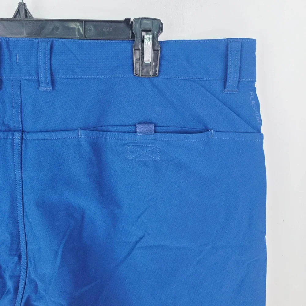 The North Face Mens Blue FlashDry Hiking Rolling Sun Shorts Size 38 NF0A3T2Q